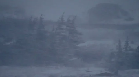 SnowStorm 06 Stock Footage 960627