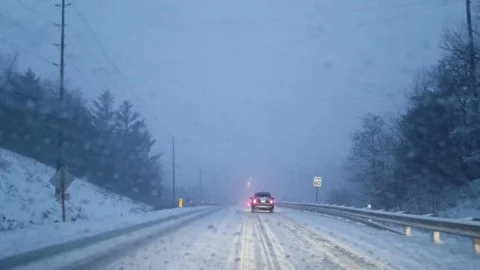 Snowstorm 10 Stock Footage 102014851