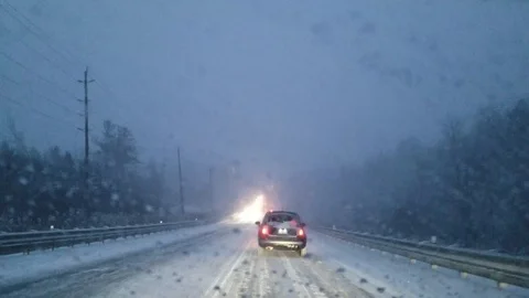 Snowstorm 13 Stock Footage 102014823