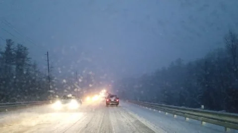 Snowstorm 14 Stock Footage 102014816