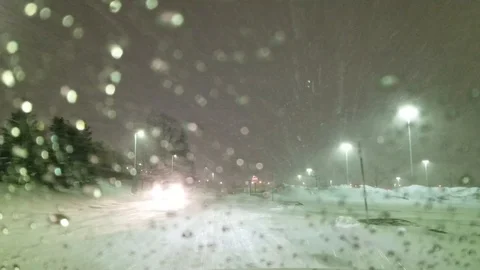 Snowstorm 16 Stock Footage 102014808