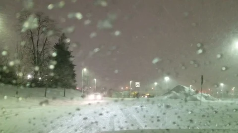 Snowstorm 17 Stock Footage 102014788