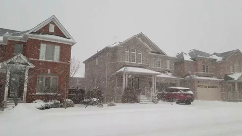 Snowstorm 28 Video stock 102072861