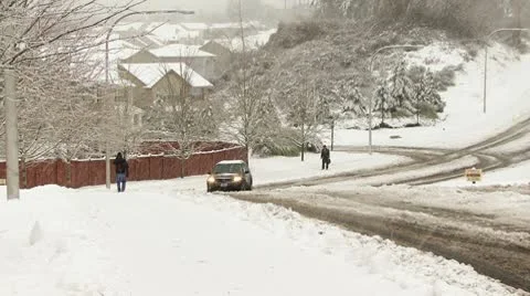 Snowstorm Video stock 10710737