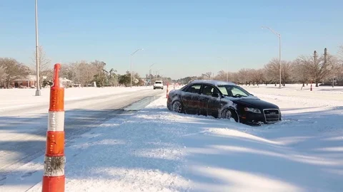 Snowstorm Video stock 84125817