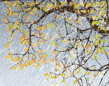 Snowstorm Illustrazione stock