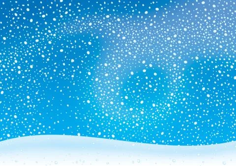 Snowstorm Stock Illustration