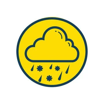 Snowstorm Stock Illustration