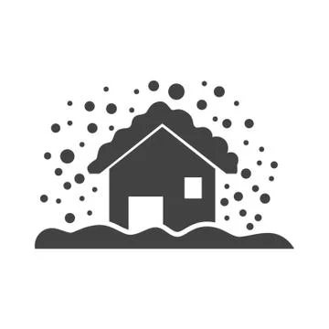 Snowstorm Stock-Illustration