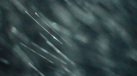 Snowstorm. Isolated snow falling on black background 库存影片 49490604