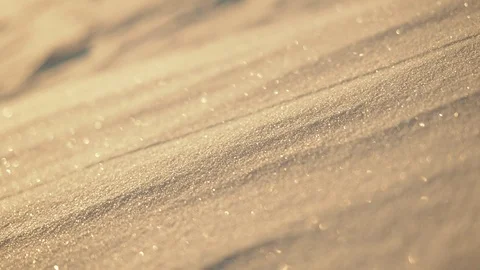 Snowstorm in the mountains, snow close up. Windy weather at winter. Ural Stock Footage 100969953