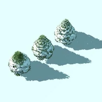 SnowTree 3D Model