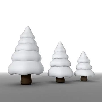 Snowtree Comic 3D Model