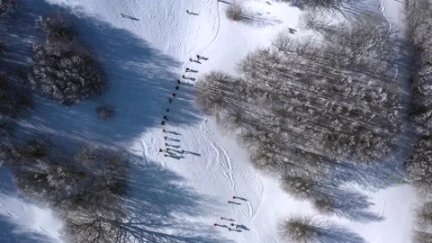 SnowTrekking2 Stock Footage 149354706