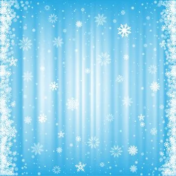 The snowy background Stock Illustration