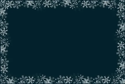 Snowy blue and white backgrounds,backdrop for creating ads and postcards Stock Photos