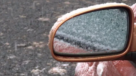 Snowy Car Vidéo 22604849