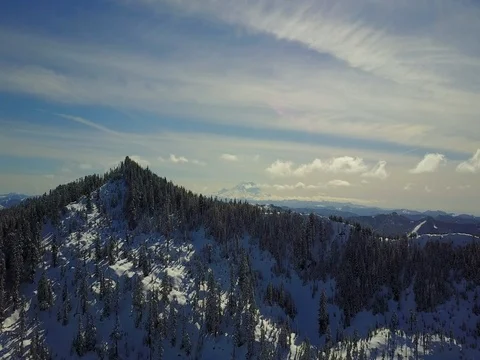 Snowy Cascades Video stock 74128938