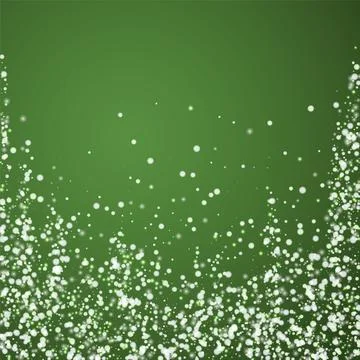 Snowy christmas background. Subtle flying snow Stock Illustration