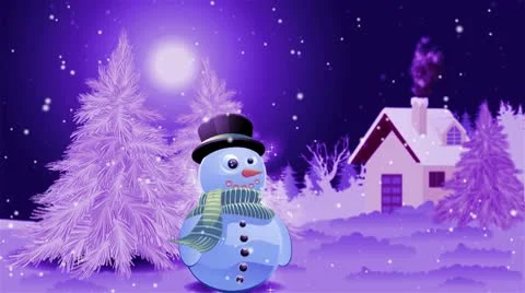 Snowy Christmas theme 스톡 동영상 8927383