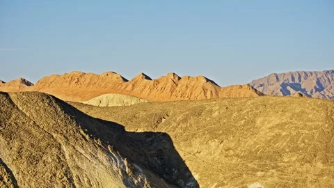 Snowy Danxia Mountains at Sunset B Roll Stock Footage 325859146