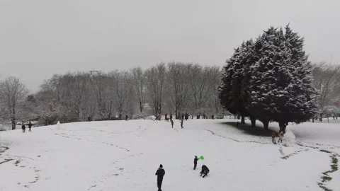 Snowy Day Stock Footage 147526073