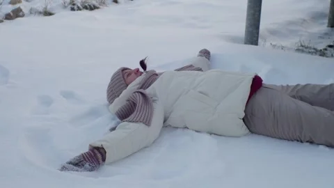 Snowy day Video stock 242922504