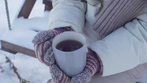 Snowy day Video stock 242922515