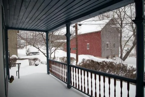 Snowy day Stock Photos