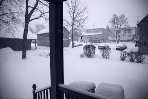 Snowy day Stock Photos