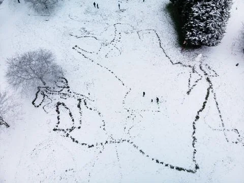 Snowy Day Stock Photos
