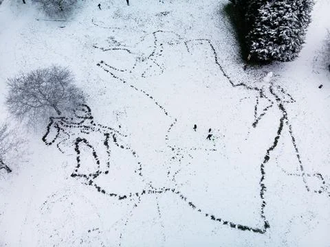 Snowy Day Stock Photos