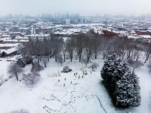 Snowy Day Stock Photos