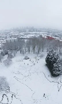 Snowy Day Stock Photos