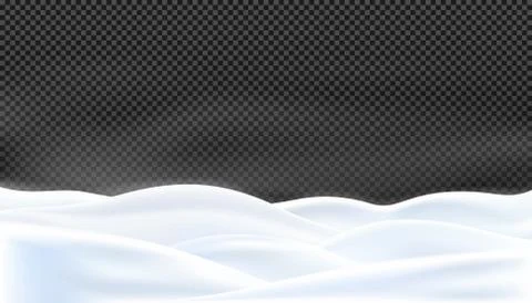 Snowy hills Stock Illustration