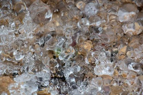Snowy ice Stock Photos