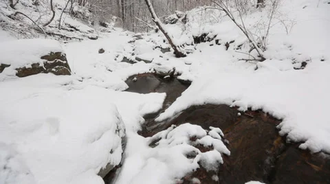 Snowy Korean Mountains 11 스톡 동영상 35479217