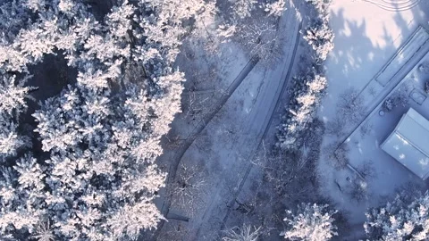Snowy landscape of Naesosa Temple and Byeonsanbando National Park in winter Stock Footage 327570853