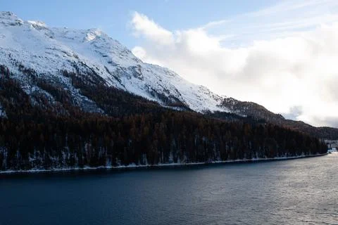 Snowy landscape Stock Photos