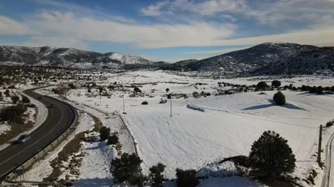 Snowy meadows Stock-Footage 147028937