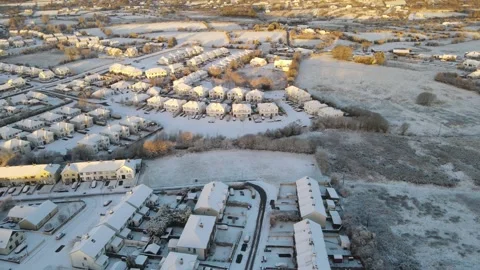 Snowy morning Stock Footage 292013135