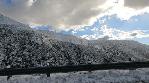 Snowy Mountain 3 Video stock 151602188