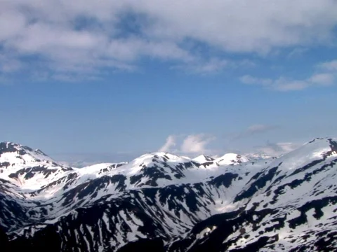 Snowy Mountain Stock Footage 490275