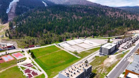 The Snowy Mountain 库存影片 318995847