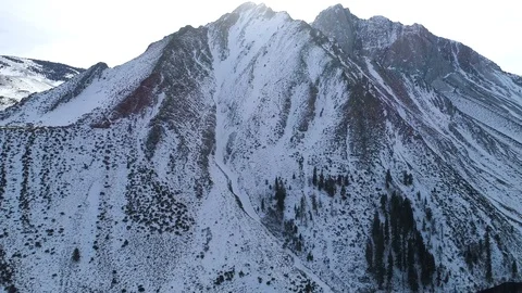 Snowy Mountain Peak Stock Footage 101044117