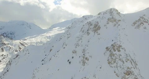 Snowy Mountain Peak Stock Footage 118953990