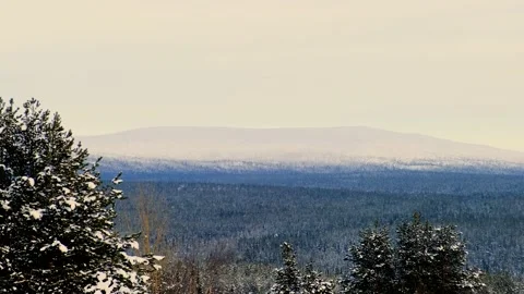 Snowy mountain peak Stock Footage 149044310