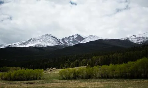 Snowy Mountain Stock Photos
