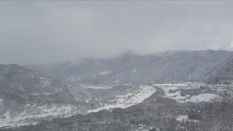 Snowy Mountain Range 스톡 동영상 316064442