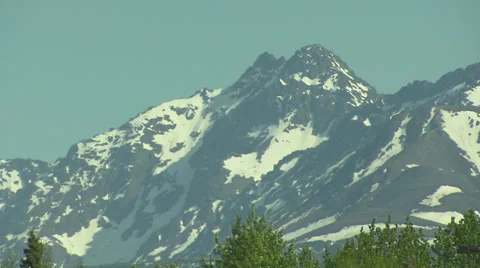 Snowy Mountain, Static Stock Footage 32879958